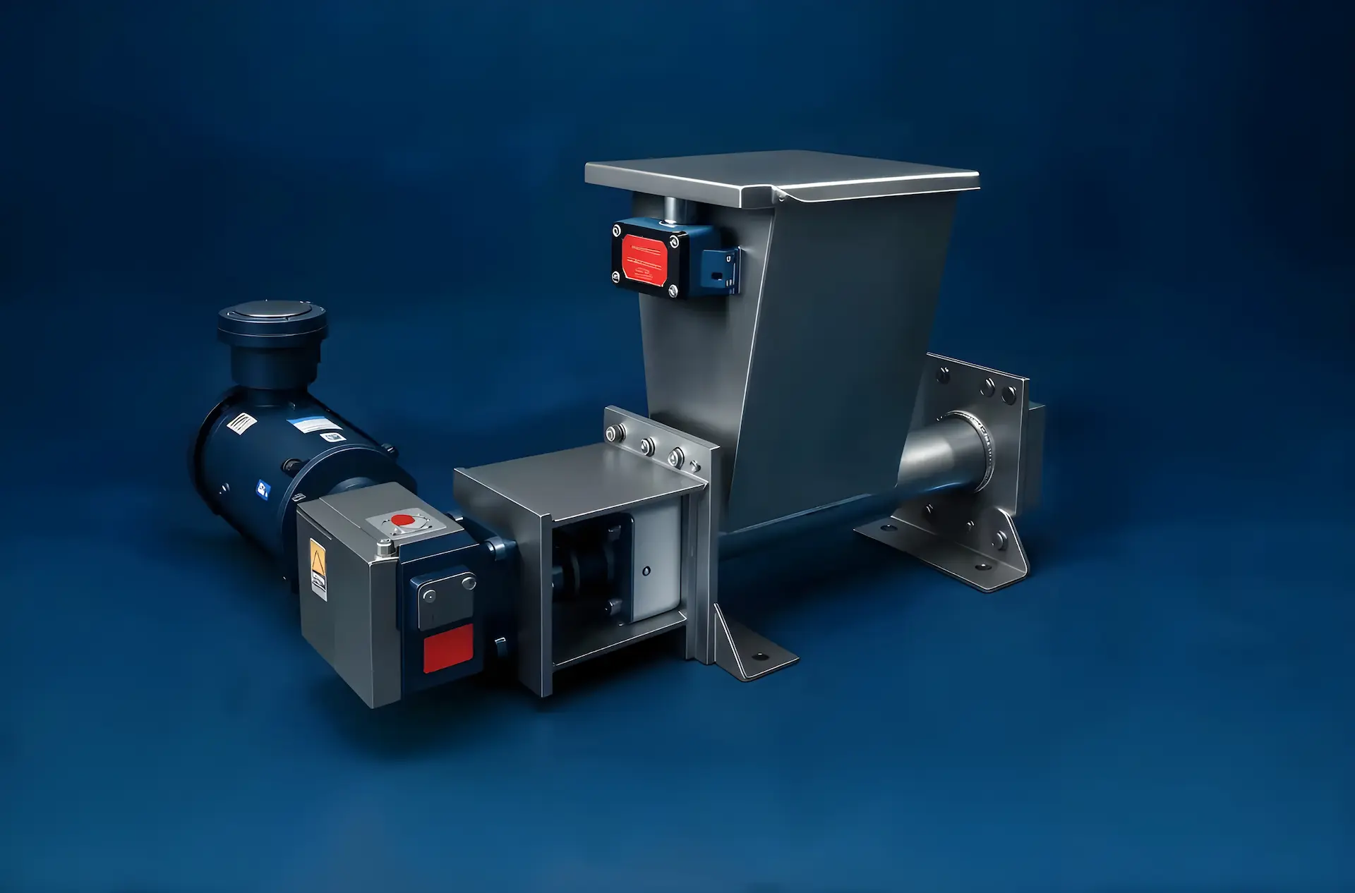 Industrial lump breaker machine for material size reduction